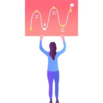 Business plan vector icon strategy concept design Stock Illustration