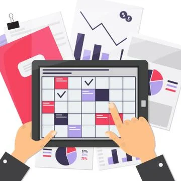 Business planning concept. Stock Illustration