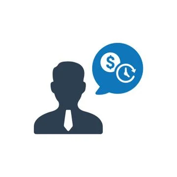 Business Planning Icon Illustrazione stock