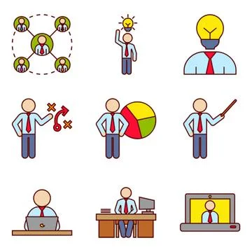 Business Planning Stock Illustration
