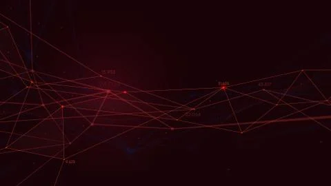 Business plexus structure presentation, digital analytics concept vector back Stock Illustration