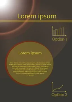 Business postcard Illustrazione stock