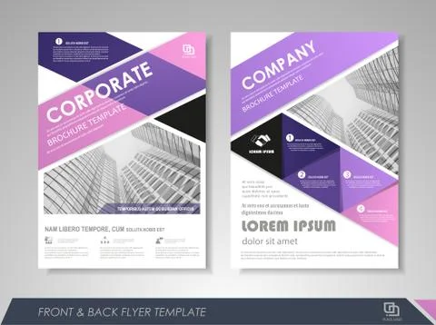 Business poster Stock Illustration