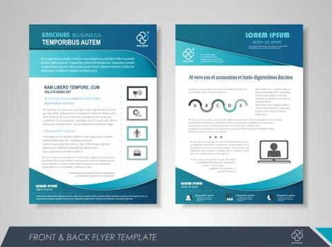Business poster template Stock Illustration