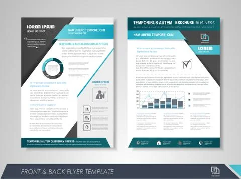 Business poster template Stock Illustration