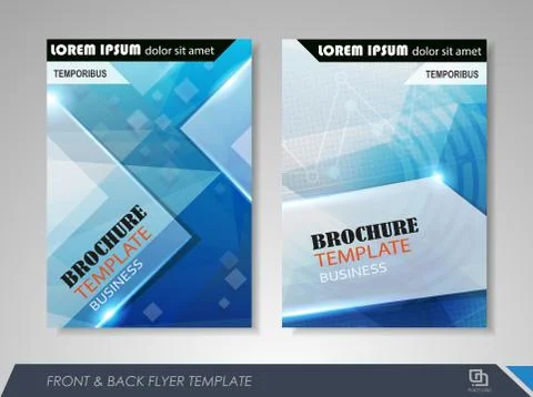 Business poster template Stock Illustration