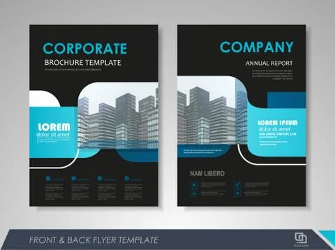 Business poster template Stock Illustration