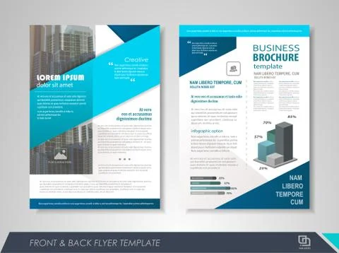 Business poster template Stock Illustration