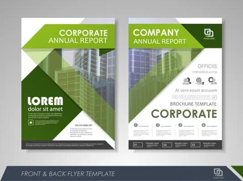 Business poster template Stock Illustration