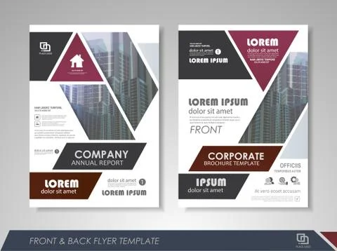 Business poster template Stock Illustration
