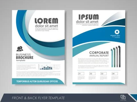 Business poster template Stock Illustration