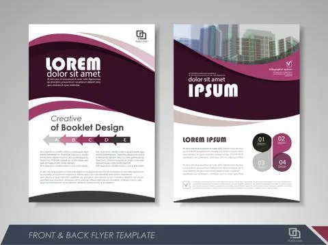 Business poster template Stock Illustration