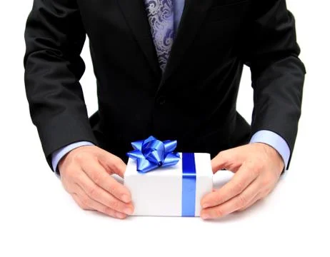 Business present Stock Photos