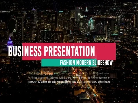 Business Presentation Stock After Effects