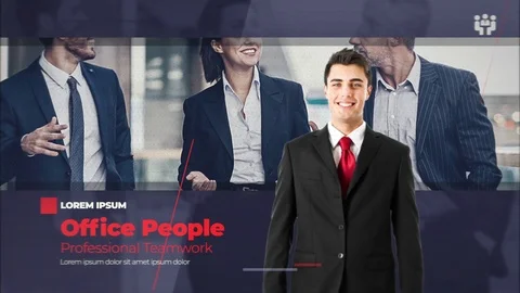 Business Presentation After Effects stock