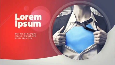 Business Presentation After Effects stock