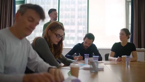 Business Presentation Stock Footage 77033635