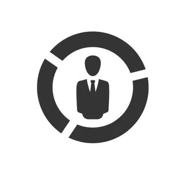 Business Presentation Icon Stock Illustration