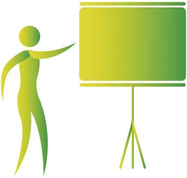 Business presentation Stock Illustration
