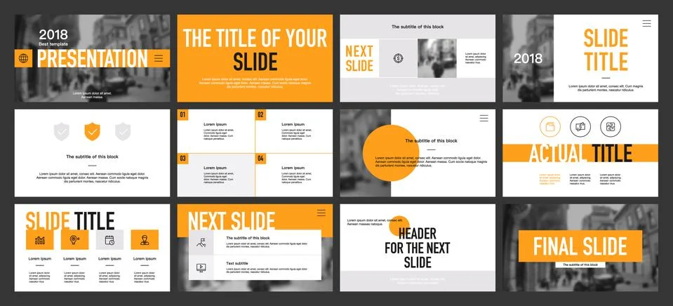 Business presentation Stock Illustration