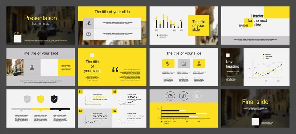 Business presentation Stock Illustration