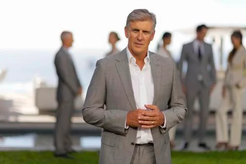 Business presentation Stock Photos