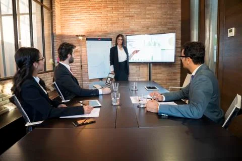 Business Presentation Stock-Fotos