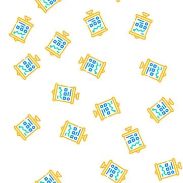 Business presentation vector seamless pattern sign 스톡 일러스트