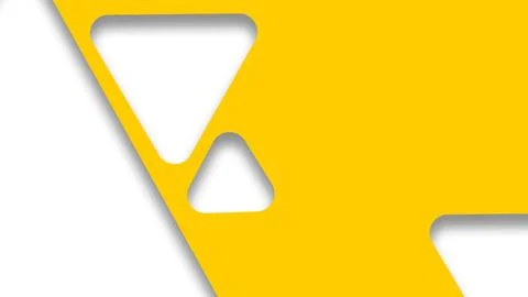 Business presentation yellow background Stock Illustration
