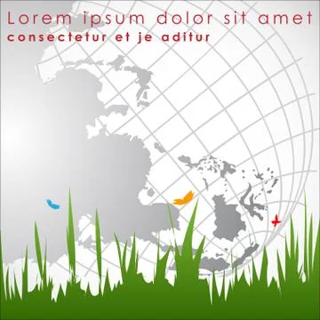 Business presentations. Abstract Vector Background Stock Illustration