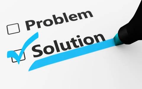 Business Problem Solution Concept 스톡 일러스트