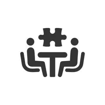 Business Problem Solving Icon 스톡 일러스트