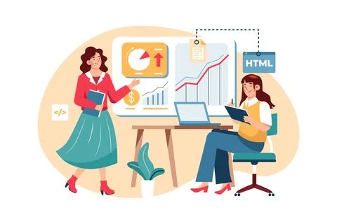 Business problem solving Stockillustratie