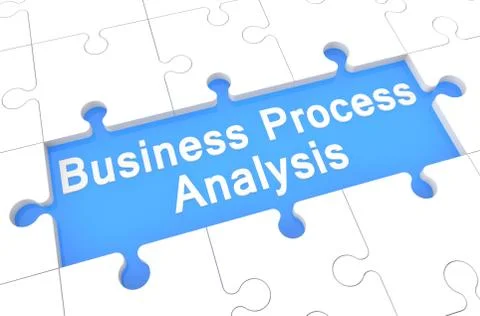 Business process analysis Stock Illustration