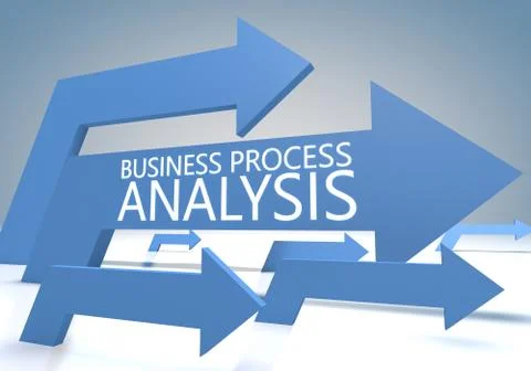Business process analysis Stock Illustration