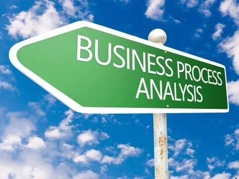 Business process analysis Stock Illustration