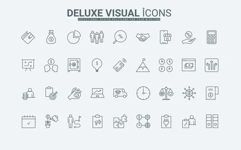 Business process, development directions and strategy, idea for achievement line 스톡 일러스트