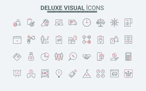 Business process, development directions and strategy, idea for achievement line 스톡 일러스트