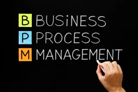 Business process management Stock Illustration