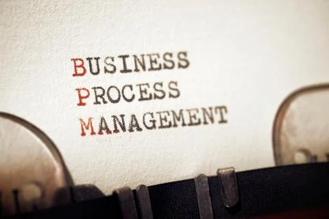 Business process management Stock Photos