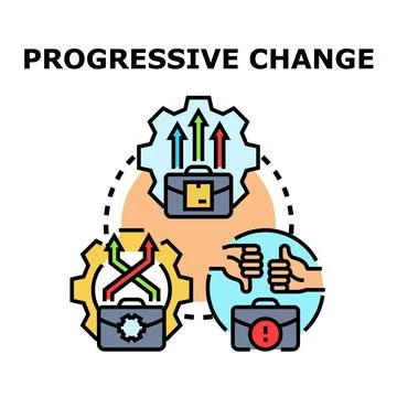Business process optimization and incremental change management workflow イラスト素材