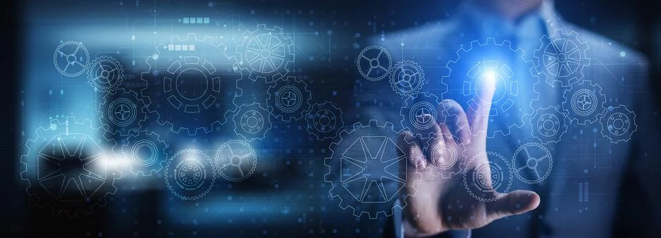 Business Process Optimization and Workflow Automation. 写真素材