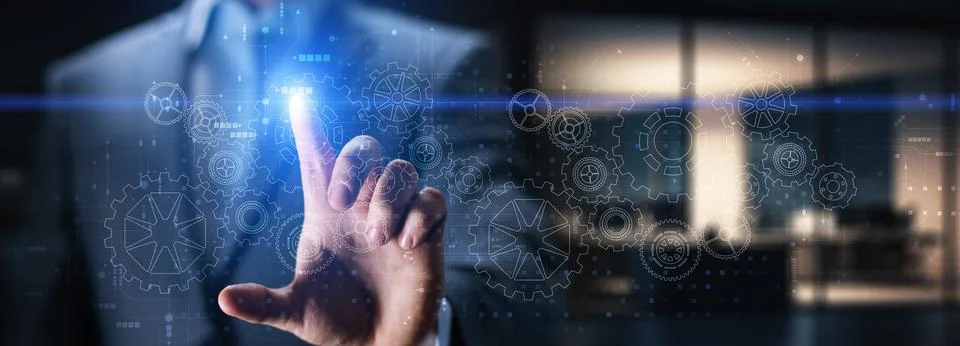 Business Process Optimization and Workflow Automation Stock Photos