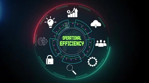 Business Process Optimization Operational Efficiency Cost Control Animation Vidéo 322915870