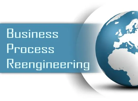 Business process reengineering Stock Illustration
