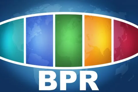 Business process reengineering Stock Illustration