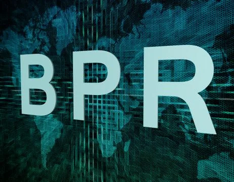 Business process reengineering Stock Illustration