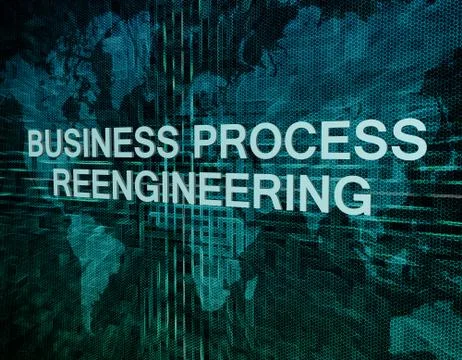 Business process reengineering Stock Illustration