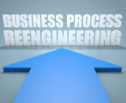 Business Process Reengineering 库存插图
