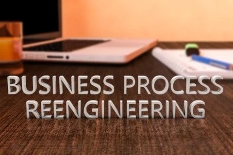 Business Process Reengineering Illustrazione stock